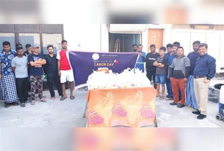 Food packets distributed 