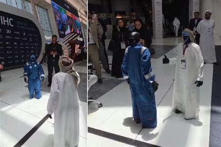 Emirati robot roams the halls of Abu Dhabi exhibition...