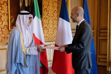 Kuwait Amir sends letter to French President...