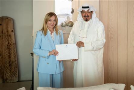 Kuwait Emir representative receives Italian...