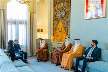 HRH Prince Salman meets UK Ambassador