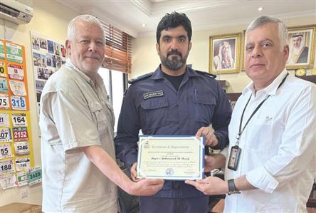 Senior officers honoured