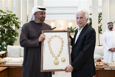 UAE President awards Order of the Union to Martin...