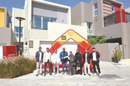 Luxury villa handed over to NBB Thara’a draw...