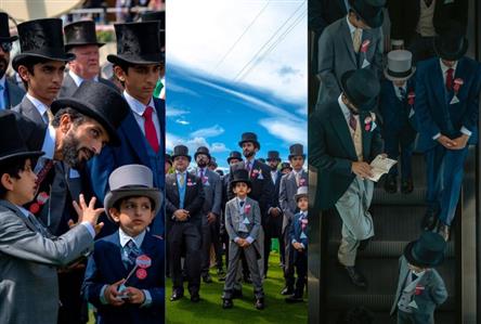 Dressed to impress: Shaikh Nasser posts stylish...