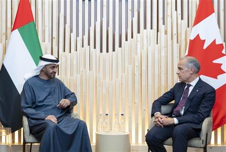 UAE President, Canadian Prime Minister discuss...