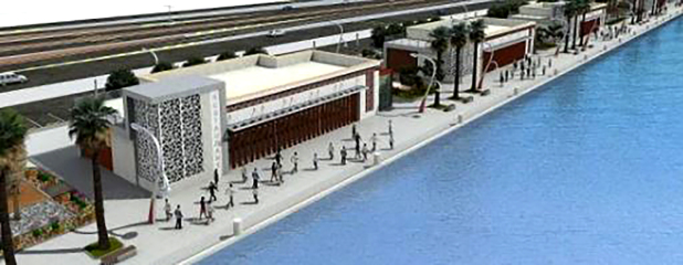 An artist’s impression of the  Galali coast
