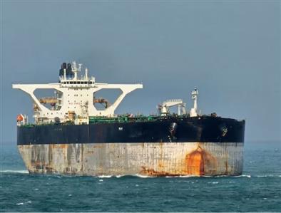 Tanker hit by unknown projectile off Oman on...