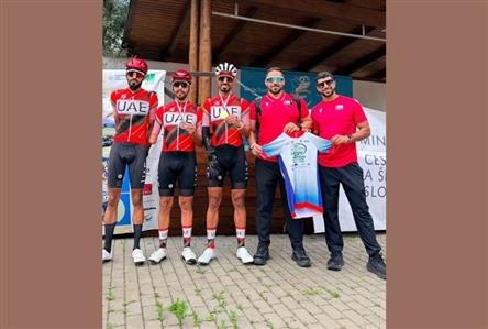 Gold, silver medals for UAE at European Para-Cycling...