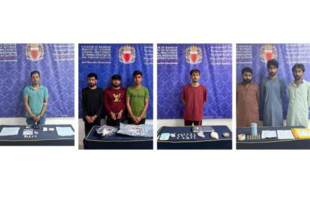 Nine arrested with BD684,000 worth of drugs