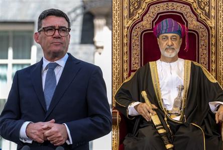 Oman Sultan and British Prime Minister discuss...