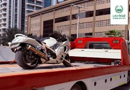 Motorcyclist caught speeding at 290km/h in Dubai...