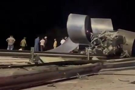 Oman launches probe after steel coil truck accident...