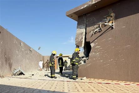 One killed by falling Houthi drone debris in...