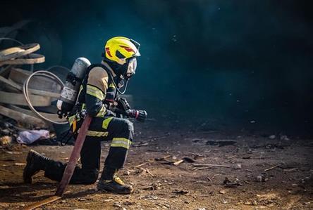 House blaze occupants rescued by firemen