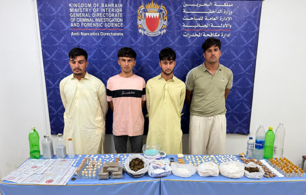 11 held over drugs dealing