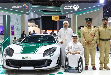 Dubai Police showcase Ferrari patrol car fitted...