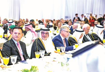 A COLLECTIVE RESPONSIBILITY: Bahrain backs efforts...